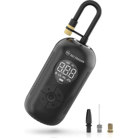 Wiha zai Hause Mobile Akku Luftpumpe 3,7 V inkl. Adaptern 10 bar/150 psi (1/5)
