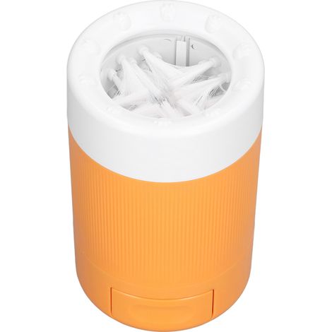 Nettoyeur de pattes pour chien avec brosse douce, nettoyage en profondeur des poils et des saletés, bassine pour laver les pattes à la maison et en voyage, orange. (1/5)