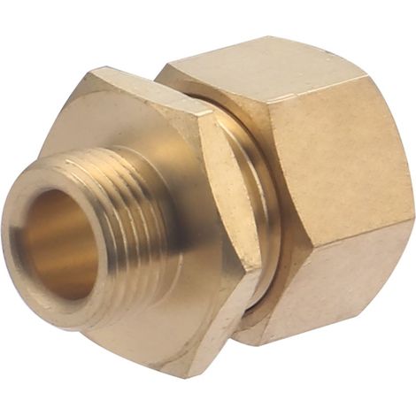 Racor Macho Bicónico QUICK PLOMBERIE - Ø15 Macho 3/8