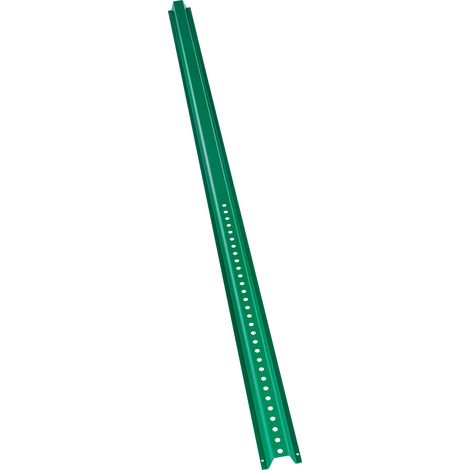 Mophorn 6ft U-Kanal-Wegweiserpfosten, 4er-Pack grün, robuster Zaunpfosten aus Stahl für Garten, Hof, Bauernhof oder Verkehrskreuzung