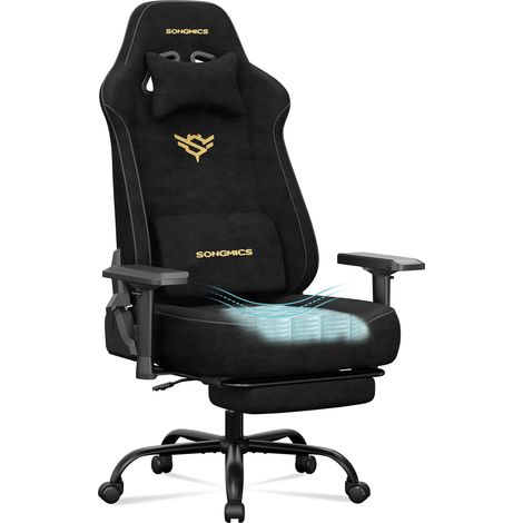 Chaise Gamer, Fauteuil Ergonomique, Capacité 200 kg OBG095BH01 (1/5)