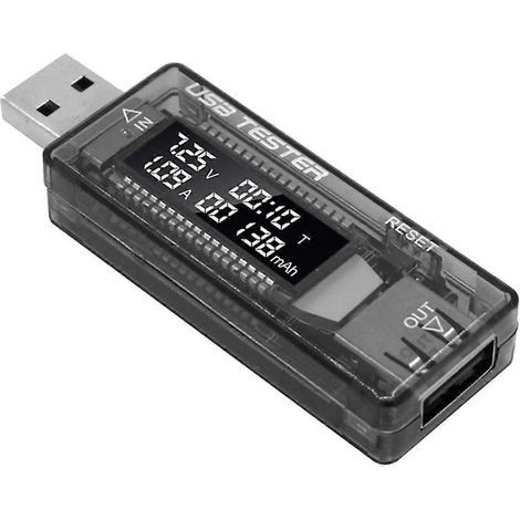 Testeur USB de courant et de tension, chargeur, testeur de capacité, voltmètre, carte de test USB de courant et de tension (1/5)