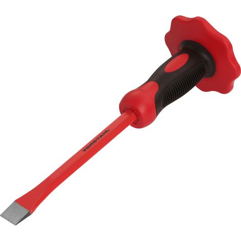 Cutter plat avec revêtement en caoutchouc, acier CrV de qualité, 250 mm, Vorstahl (1/5)