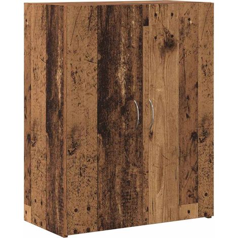 Maison Exclusive - Armario de Oficina con estante Roble Negro 70