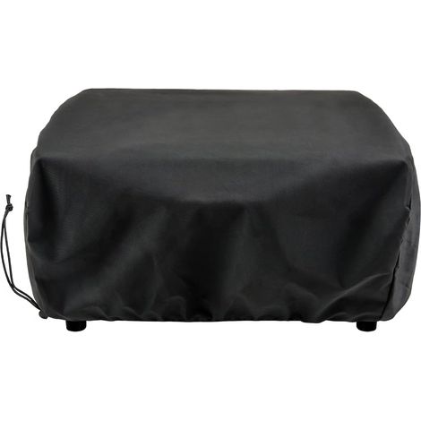Funda impermeable para parrilla de mesa para exteriores, para parrillas cubiertas de 22 pulgadas, compatible con parrillas portátiles Traeger Ranger & Scout y Pit Boss 75275, color negro.