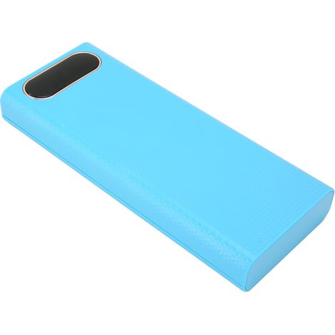 Boîtier de Batterie 8x21700 avec Affichage Numérique Bleu - Kit de Montage Facile pour Power Bank Portable (1/5)