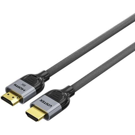 UNITEK HDMI CABLE 2.1 LUX BRAIDED NYLON, 3M (1/4)