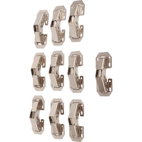 Wardrobe Cabinet Folding Corner Hinges Doors Easy Pack Fit for 10