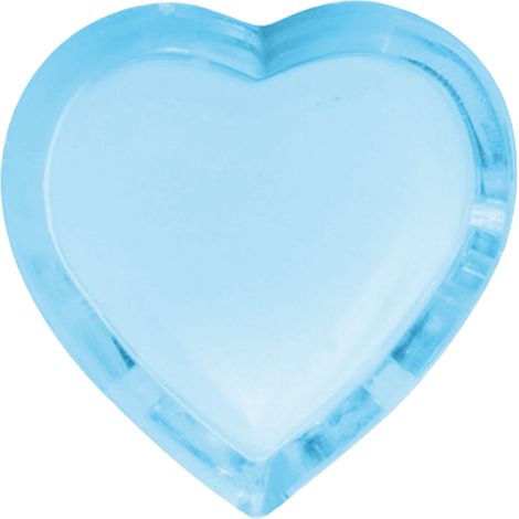 Lampe de nuit à brancher enfant cœur bleu LED 0,3 W avec interrupteur Struhm (1/2)