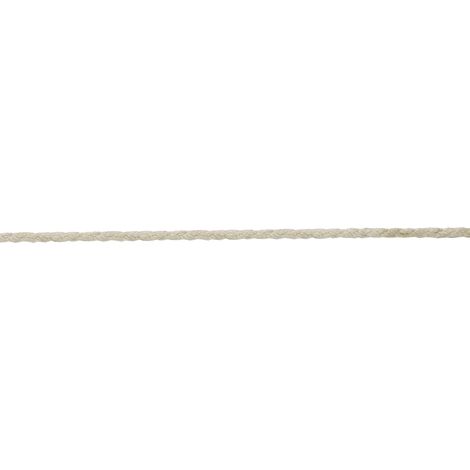 Corda in cotone Ø 4 mm. naturale 120 mt.