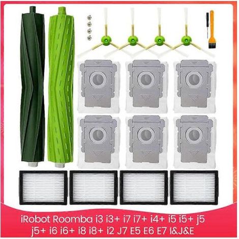 Ersatzteile für iRobot Roomba I3, I3+, I7, I7+, I4+, I5, I5+, J5, J5+, I6, I6+, I8, I8+, I2, J7, E5, E6, E7 (I-, J- und E-Serie) Staubsauger. (1/5)