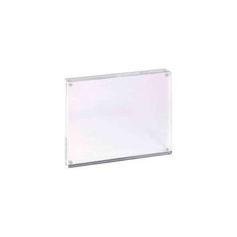 Foto-Rahmen Modern transparent 9 cm x 11,5 cm
