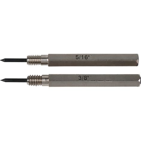 KS Tools Zentrierspitzen-Set für 332.0951 und 332.0953 (1/2)