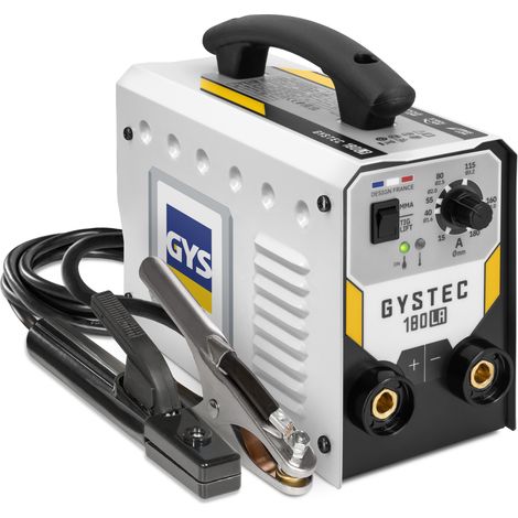 Saldatrice inverter monofase MMA+TIG LIFT GYSTEC 180 LA - GYS - 83554 (1/2)