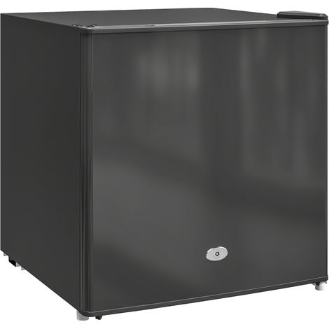 Mini-Gefrierschrank 35 L Gefrierbox elektrisch freistehend 45 W Mini Gefriertruhe 47 x 44,2 x 48,8 cm Noir
