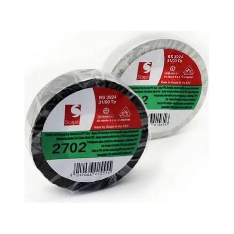 NASTRO ISOLANTE CM 1.5 X 10 MT Misura: Nero