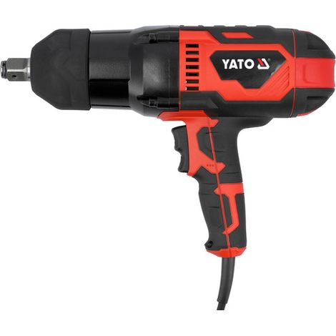 YATO, modelo YT-82025, Llave de impacto eléctrica 3/4" 1200W, 2000Nm, ideal para trabajos pesados, potente y eficiente para aflojar tuercas y pernos con facilidad.