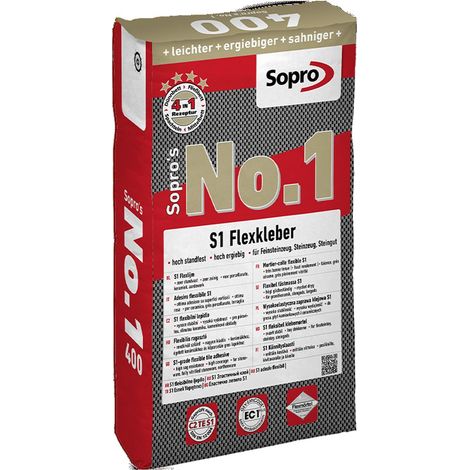 SOPRO No.1, Flexkleber, 25 Kg (1/4)
