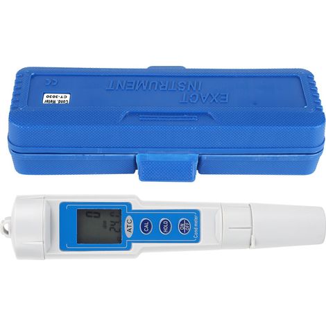 Analyseur de conductivité portable moniteur qualité eau pour industrie agriculture alimentaire (1/5)