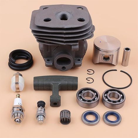 Kit de piston de cylindre 47Mm pour tronçonneuse Husqvarna 357, 357Xp, 359, 359 Epa, 357Xp Epa 537157302, 537248502 (1/5)