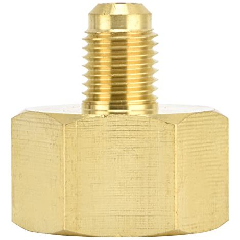 Connecteur de convertisseur d'adaptateur de réfrigérant de climatisation W21 à 1/4SAE pour R32 R134A