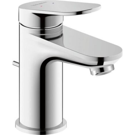 Duravit Wave Mezclador monomando de lavabo S Minusflow, con juego (1/4)
