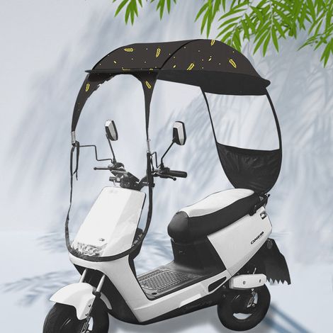 Pare-soleil universel étanche pour moto, protection anti-pluie renforcée