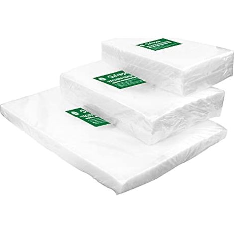 150 Sacs 15x25cm(50) et 20x30cm(50) et 28x40cm(50) Sacs Machine Sous Vide Alimentaire