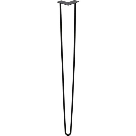SWANEW 4X 72cm gambe a perno 2 staffe Gambe da tavolo Gambe a perno Gambe da tavolo fai da te Piedini per tavolo Tavolo da pranzo (1/5)