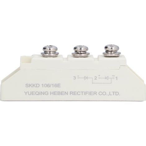 Pont redresseur 3 bornes module de redressement puissance 1600V SKKD 106/16E pour commande de circuit (1/5)