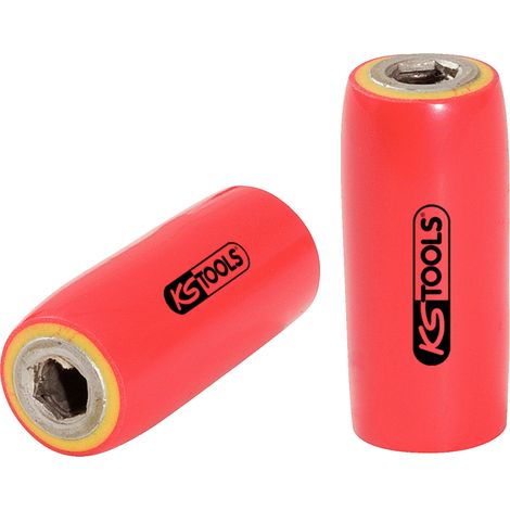 KS Tools Porte-embouts 3/8" avec isolation protectrice pour embouts de 8 mm (1/2)