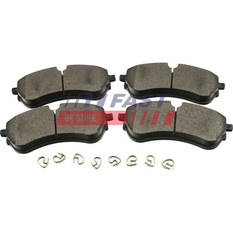 Pastiglie freno anteriori rapide FT29580 SENZA sensore (1/2)