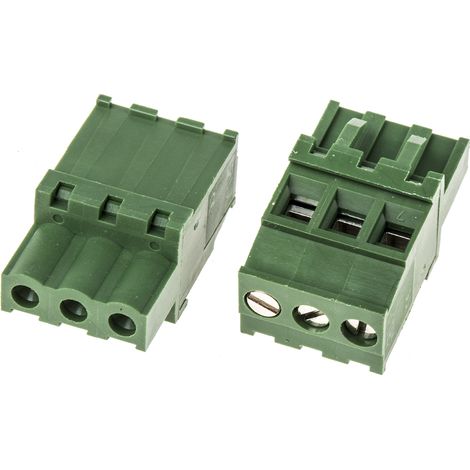 Bornier pour circuit imprimé RS PRO 3 contacts 1 rangée(s) pas de 5.08mm (1/2)