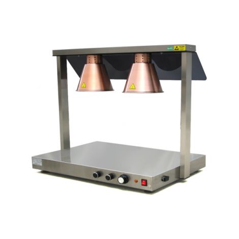 Station de réchauffement des aliments mod infrarouge. LH2 - Beckers