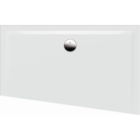 Ricevitore Doccia Hoesch Muna Destra 1200X900X30Mm Bianco