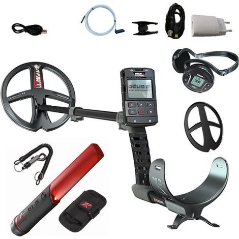 XP Xplorer Metal detector DEUS2 FMF 11(28cm)+ RC + WS6 + MI-6 - DEUS2 FULL(Expert pack) - KIT36