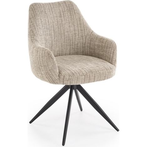 Silla Houston 1938, Beige, 87x60x63cm, Tapiz, Metálico (1/5)