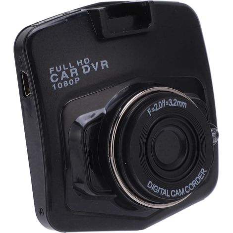Caméra embarquée DVR avec enregistrement en boucle, vision nocturne et angle de vision de 170° (1/5)