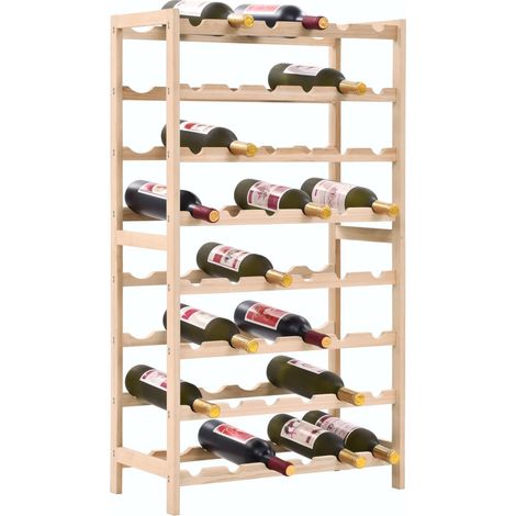 Maison Exclusive - Portavini in Legno Massello di Cedro 57,5x28x102 cm