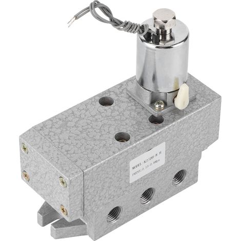 2-Positionen-5-Wege-Magnetventil, Einzelsteuerung, Industrielle Steuerungstechnik, G1/4 Zoll, K25DH-8 HDC, 12 V (1/5)