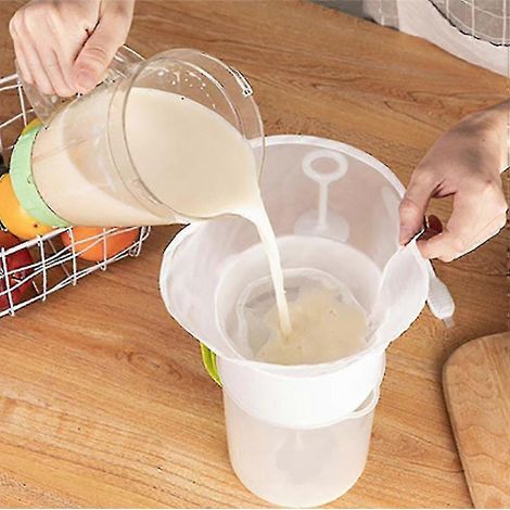 stuks sojamelkfilterzeefjes, superfijn filter voor fruit- en groentesap, filterzakjes voor in de keuken, wijnfilterzakjes, Nufasion (1/5)