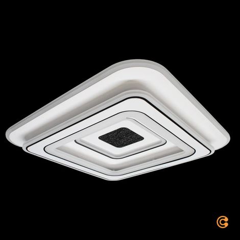 [GEBRAUCHT] B-Ware Just Light Deckenleuchte Lampe Led Tolago Weiß Fernbedienung Dimmbar Cct 49 Cm