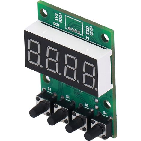 Module de contrôle PLC avec affichage des paramètres, tube numérique, commande industrielle WSLED4 DC3,5-5V (1/5)
