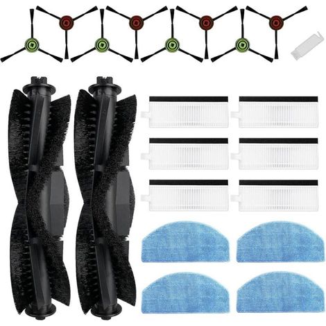 Kit d'accessoires compatible avec Tikom G8000, G8000 Pro, Honiture G20, G20 Pro, pour aspirateur robot Laresar Evol 3 (1/4)