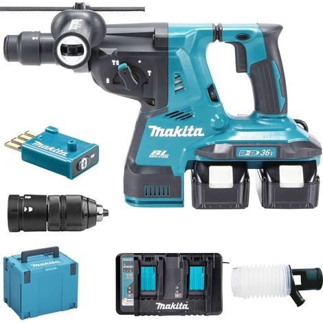 Bohrhammer Makita DHR283T2JU 18Vx2 5Ah (1/4)