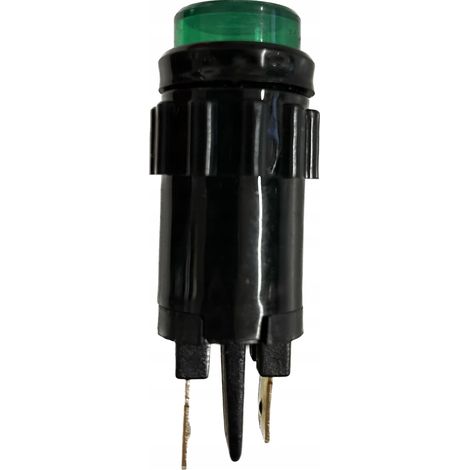 L脕MPARA INDICADORA VERDE 12/24V UNIVERSAL