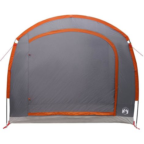 Tente avec toit Gris et orange 268 x 240 x 191 cm Polyester CFW990264 (1/5)
