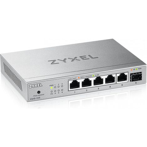 Zyxel XMG-105, routeur Ethernet 2,5G non administrable (100/1000/2500), gris