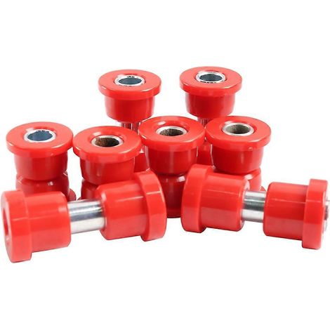 Kits de bagues pour ressorts à lames avant et arrière Club Car (rouge) (1/5)