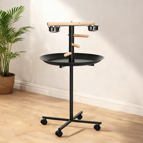 SunJet Cage pour oiseaux, volière, Perchoir perroquet sur pied - Réf. Z2XQIWQO6XC5 (1/5)